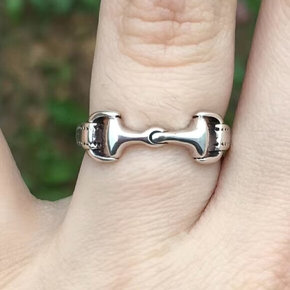 Equestrian / Snaffle Bit Ring #753 - Picture 3 of 11